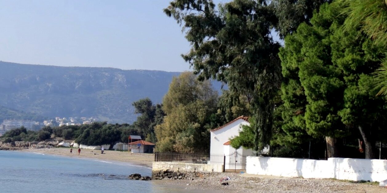 Saint Spyridon coastline Porto Rafti