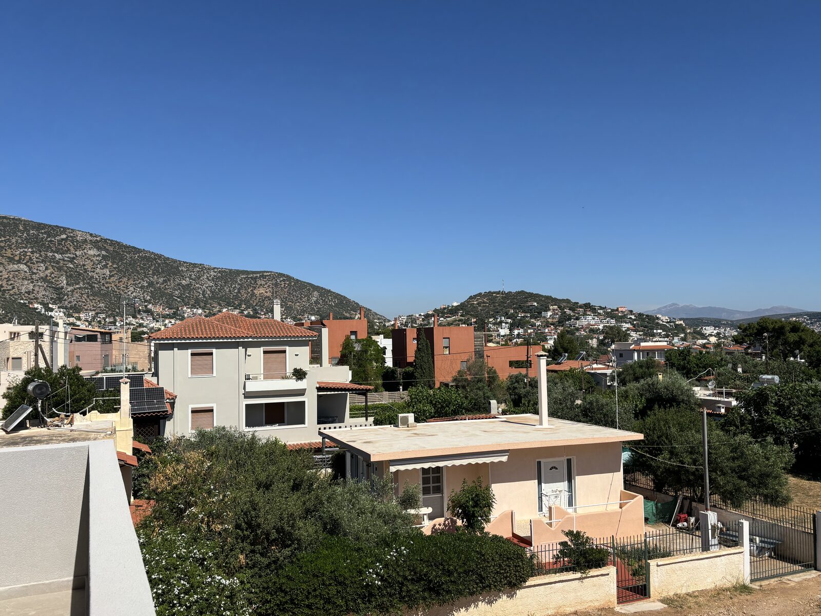 Panoramic view of Porto Rafti bay